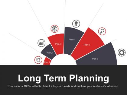 Long term planning powerpoint slide background image
