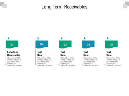 Long term receivables ppt powerpoint presentation icon mockup cpb