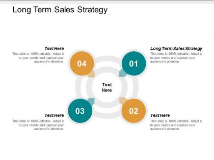 Long term sales strategy ppt powerpoint presentation inspiration shapes cpb