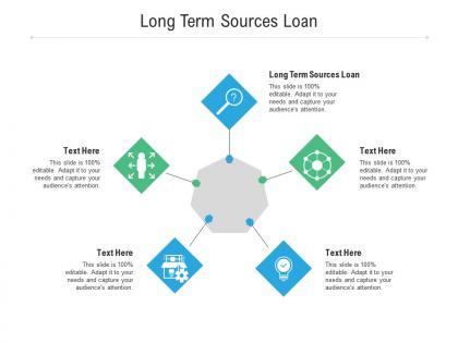 Long term sources loan ppt powerpoint presentation outline slides cpb