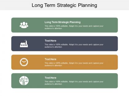 Long term strategic planning ppt powerpoint presentation icon slide download cpb