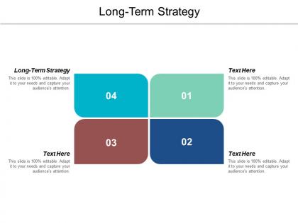 Long term strategy ppt powerpoint presentation gallery visuals cpb