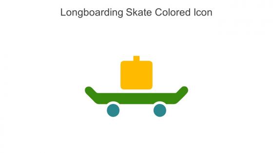 Longboarding Skate Colored Icon In Powerpoint Pptx Png And Editable Eps Format