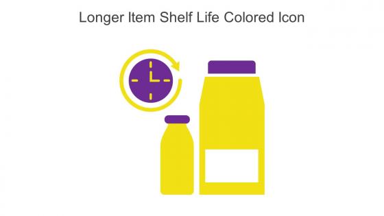 Longer Item Shelf Life Colored Icon In Powerpoint Pptx Png And Editable Eps Format