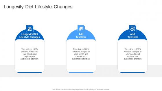 Longevity Diet Lifestyle Changes In Powerpoint And Google Slides Cpb