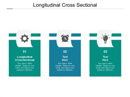Longitudinal cross sectional ppt powerpoint presentation inspiration themes cpb