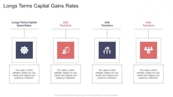 Longs Term Capital Gains Rates In Powerpoint And Google Slides Cpb