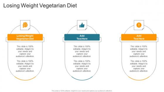 Losing Weight Vegetarian Diet In Powerpoint And Google Slides Cpb