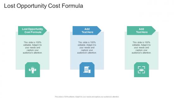 Lost Opportunity Cost Formula In Powerpoint And Google Slides Cpb