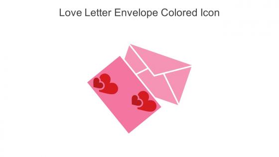 Love Letter Envelope Colored Icon In Powerpoint Pptx Png And Editable Eps Format
