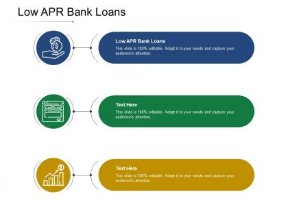 Low apr bank loans ppt powerpoint presentation professional objects cpb