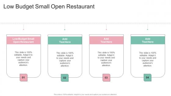 Low Budget Small Open Restaurant In Powerpoint And Google Slides Cpb