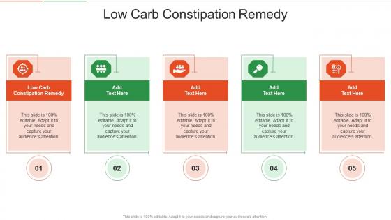 Low Carb Constipation Remedy In Powerpoint And Google Slides Cpb