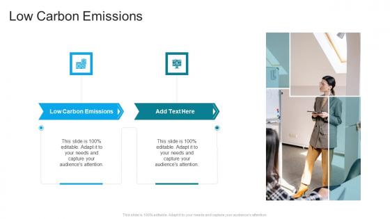 Low Carbon Emissions In Powerpoint And Google Slides Cpb