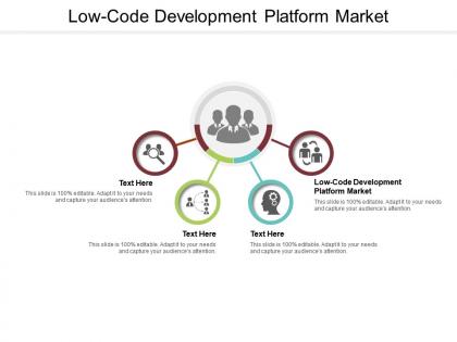Low code development platform market ppt powerpoint presentation model background images cpb