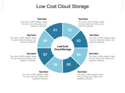 Low cost cloud storage ppt powerpoint presentation professional designs cpb