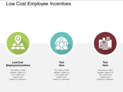 Low cost employee incentives ppt powerpoint presentation file graphic tips cpb