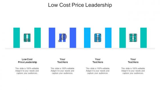 Low cost price leadership ppt powerpoint presentation styles objects cpb