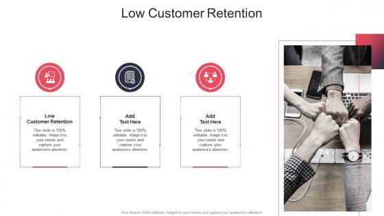 Low Customer Retention In Powerpoint And Google Slides Cpb