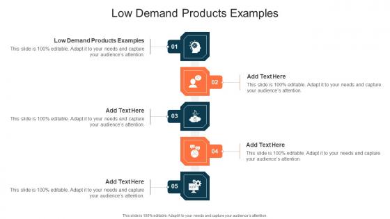 Low Demand Products Examples In Powerpoint And Google Slides Cpb