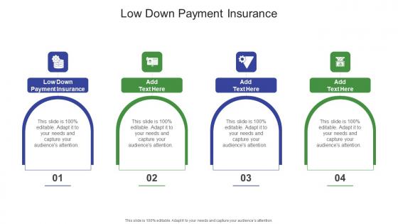 Low Down Payment Insurance In Powerpoint And Google Slides Cpb