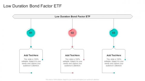 Low Duration Bond Factor Etf In Powerpoint And Google Slides Cpb