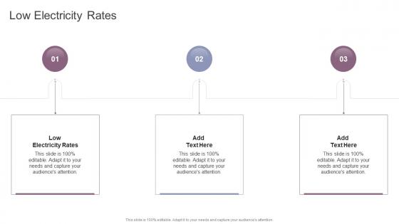 Low Electricity Rates In Powerpoint And Google Slides Cpb