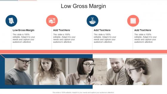 Low Gross Margin In Powerpoint And Google Slides Cpb