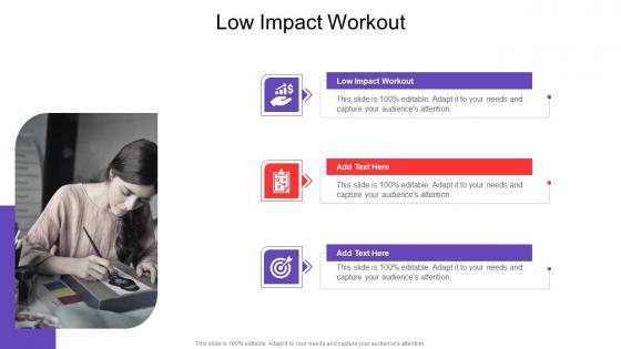 Low Impact Workout In Powerpoint And Google Slides Cpb