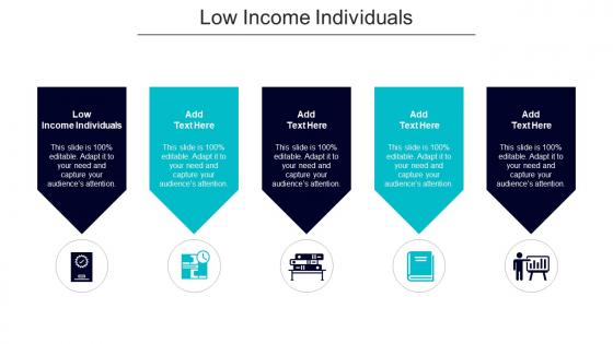 Low Income Individuals Ppt Powerpoint Presentation Infographics Ideas Cpb