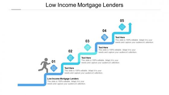 Low income mortgage lenders ppt powerpoint presentation ideas templates cpb