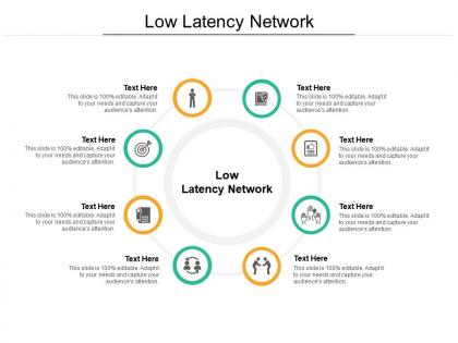 Low latency network ppt powerpoint presentation professional graphics pictures cpb