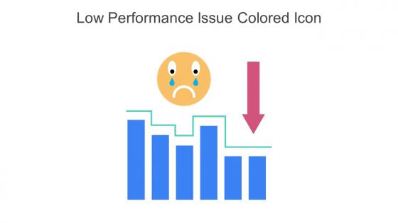 Low Performance Issue Colored Icon In Powerpoint Pptx Png And Editable Eps Format
