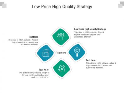 Low price high quality strategy ppt powerpoint presentation show ideas cpb
