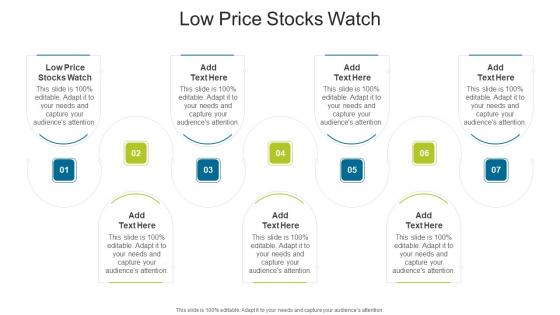 Low Price Stocks Watch Advice Writers Job In Powerpoint And Google Slides Cpb