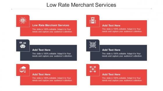 Low Rate Merchant Services Ppt Powerpoint Presentation Summary Example Introduction Cpb