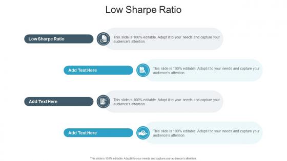 Low Sharpe Ratio In Powerpoint And Google Slides Cpb