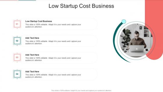 Low Startup Cost Business In Powerpoint And Google Slides Cpb
