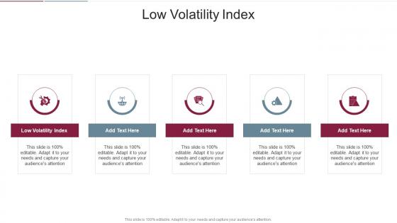 Low Volatility Index In Powerpoint And Google Slides Cpb