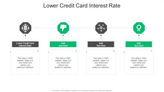Lower Credit Card Interest Rate In Powerpoint And Google Slides Cpb