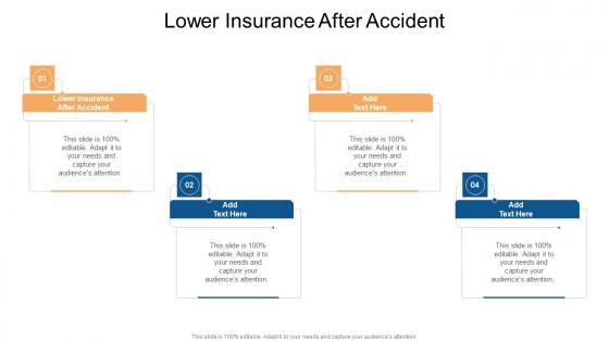 Lower Insurance After Accident In Powerpoint And Google Slides Cpb