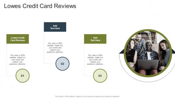 Lowes Credit Card Reviews In Powerpoint And Google Slides Cpb