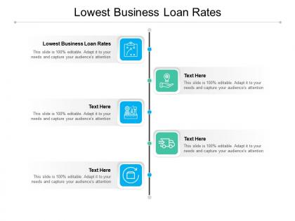 Lowest business loan rates ppt powerpoint presentation infographics graphics cpb
