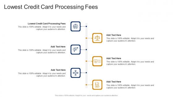 Lowest Credit Card Processing Fees In Powerpoint And Google Slides Cpb