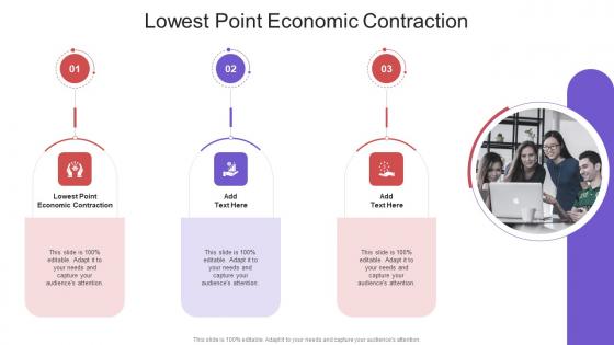 Lowest Point Economic Contraction In Powerpoint And Google Slides Cpb
