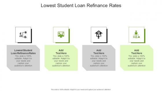 Lowest Student Loan Refinance Rates In Powerpoint And Google Slides Cpb