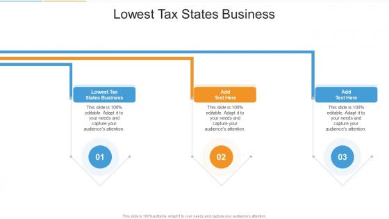 Lowest Tax States Business In Powerpoint And Google Slides Cpb