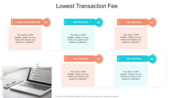 Lowest Transaction Fee In Powerpoint And Google Slides Cpb