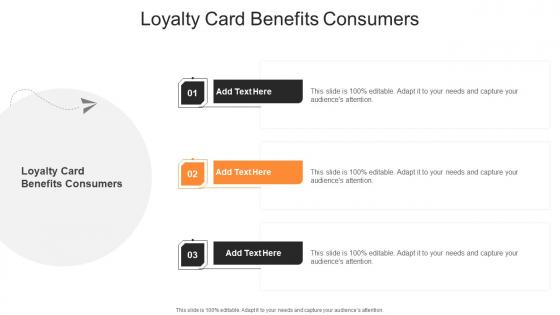 Loyalty Card Benefits Consumers In Powerpoint And Google Slides Cpb