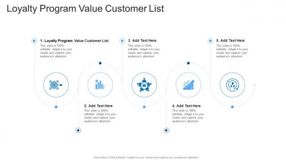 Loyalty Program Value Customer List In Powerpoint And Google Slides Cpb